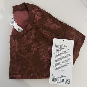 lululemon swiftly tech short sleeve 2.0